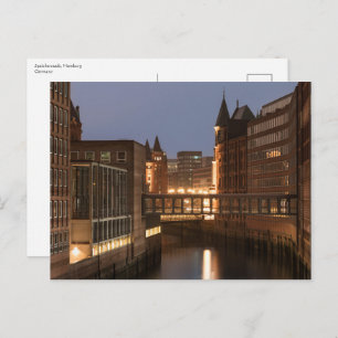 Carte Postale Hambourg Speicherstadt