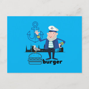 Carte Postale Hamburg Postcard :)