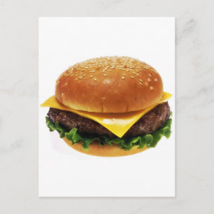 Carte Postale hamburger