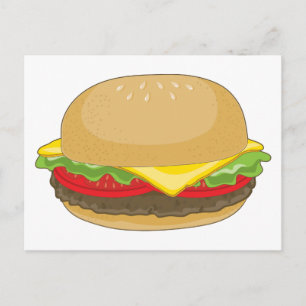 Carte Postale Hamburger