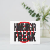 Carte Postale Hamburger Freak (Debout devant)