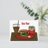 Carte postale Hamburger Platter (Debout devant)