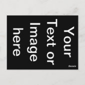 Carte Postale Hameau "... être soi-même vrai..." Personnaliser d (Dos)