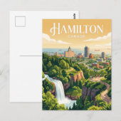 Carte Postale Hamilton, Canada (Devant / Derrière)
