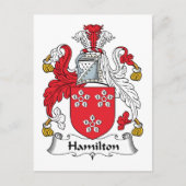 Carte Postale Hamilton Family Crest (Devant)