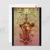 Carte Postale 'Hamlet' (Devant / Derrière)