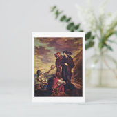 Carte Postale Hamlet Et Horatio Dans Le Cimetière (Debout devant)