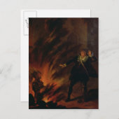 Carte Postale Hamlet et le fantôme de son père (Devant / Derrière)