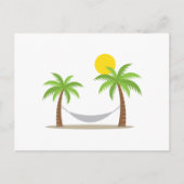 Carte Postale Hammock & Palms (Devant)