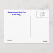 Carte postale Hammonasset (Dos)