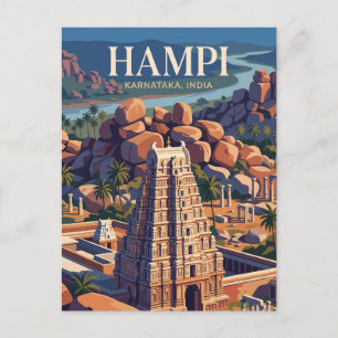 Carte Postale Hampi Inde