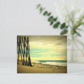 Carte Postale Hampton Beach Fence (Debout devant)