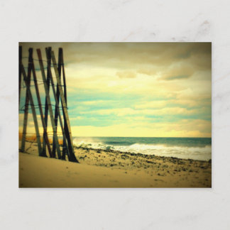 Carte Postale Hampton Beach Fence