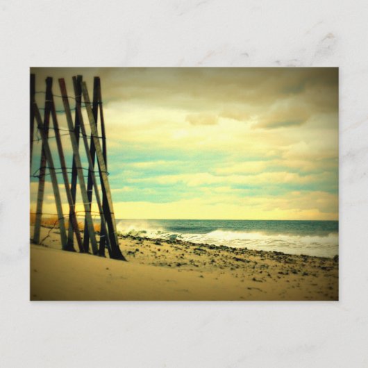 Carte Postale Hampton Beach Fence (Devant)