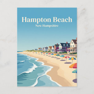 Carte Postale Hampton Beach, New Hampshire
