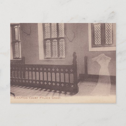 CARTE POSTALE HAMPTON COURT PALACE GHOST JANE SEYM (Devant)