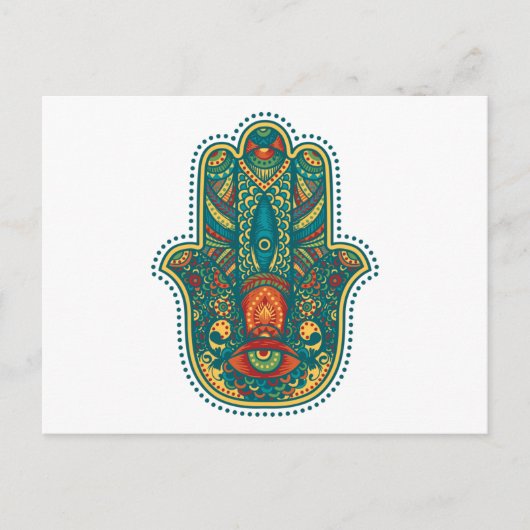 Carte Postale Hamsa (Devant)