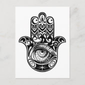 Carte Postale Hamsa Hand Zendoodle (Devant)