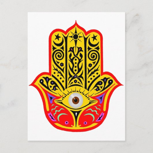 Carte Postale Hamsa - Magic Hamsa (Devant)