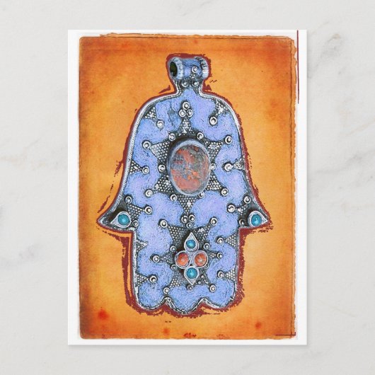 Carte Postale Hamsa vintage (Devant)