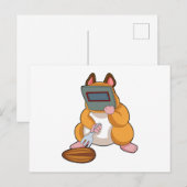 Carte Postale Hamster as Welder.PNG (Devant / Derrière)
