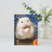 Carte Postale Hamster syrien en mousse Kokolinka (Debout devant)