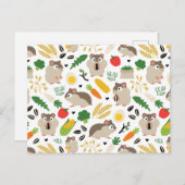 Carte Postale Hamsters Et Leurs Traitements (Devant / Derrière)