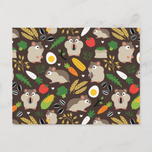 Carte Postale Hamsters Et Leurs Traitements