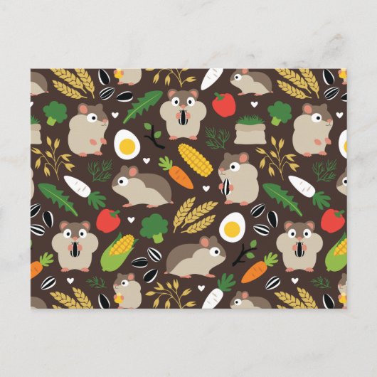 Carte Postale Hamsters Et Leurs Traitements (Devant)