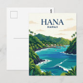 Carte Postale Hana États-Unis (Devant / Derrière)