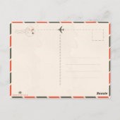 Carte Postale Hanalei Kauai Hawaii soleil couchant tropical palm (Dos)