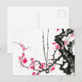 Carte Postale Hanami | Fleur de Sakura (Devant / Derrière)
