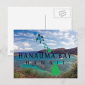 Carte Postale Hanauma Bay Hawaii (Devant / Derrière)