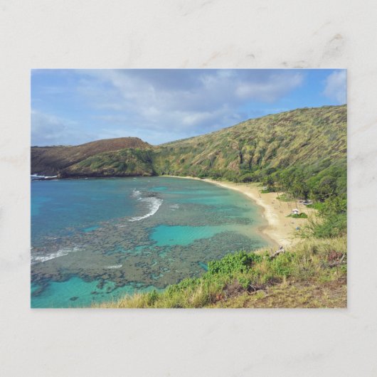 Carte Postale Hanauma Bay Hawaii (Devant)