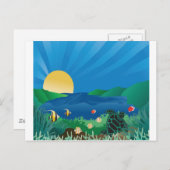 Carte Postale Hanauma Bay Hawaii (Devant / Derrière)