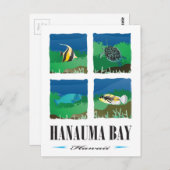 Carte Postale Hanauma Bay Hawaii - 2014 Vacances (Devant / Derrière)