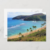 Carte Postale Hanauma Bay, Honolulu, Oahu, Hawaii View (Devant / Derrière)