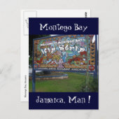 Carte Postale hanche de jamaïque (Devant / Derrière)