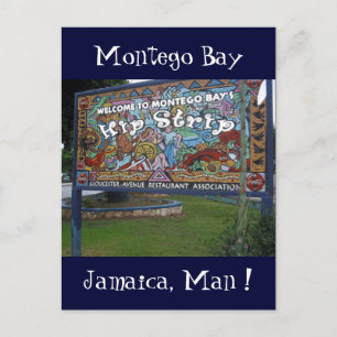 Carte Postale hanche de jamaïque