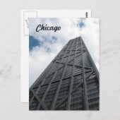 Carte Postale Hancock Building - Chicago (Devant / Derrière)