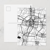 Carte Postale Handan China City Map (Devant / Derrière)