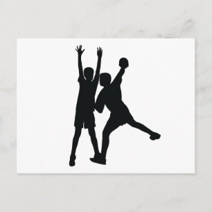 Carte postale Handball