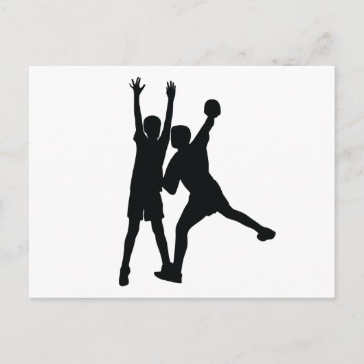 Carte postale Handball (Devant)