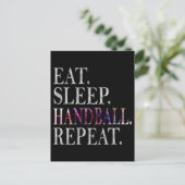 Carte Postale handball (Debout devant)