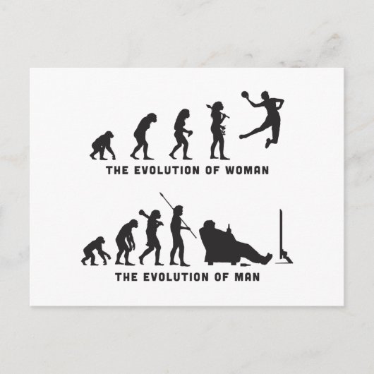 Carte Postale Handball (Devant)