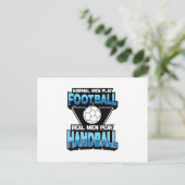 Carte Postale Handball (Debout devant)