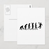 Carte Postale Handball Évolution (Devant / Derrière)