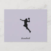 Carte Postale Handball Player (Devant)