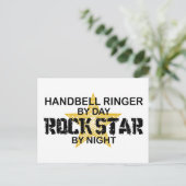 Carte Postale Handbell Rock Star par Night (Debout devant)