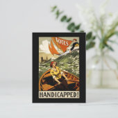 Carte Postale Handicapés sans voix (Debout devant)